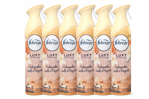 Febreze Luft Erfrischer 185ml  Madagaskar Vanille&Magnolieebreze 6 PACK